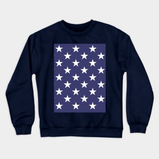 USA American Flag Patriotic Stars Blue pattern, Trendy Design. America flag us pattern, memorial day, veterans day, Father's day gifts and decoration collection Crewneck Sweatshirt